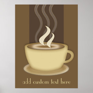 Kaffe Älskare Personlig Poster
