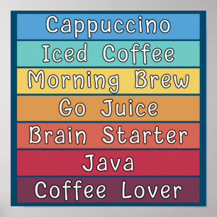 Kaffe Älskare Poster