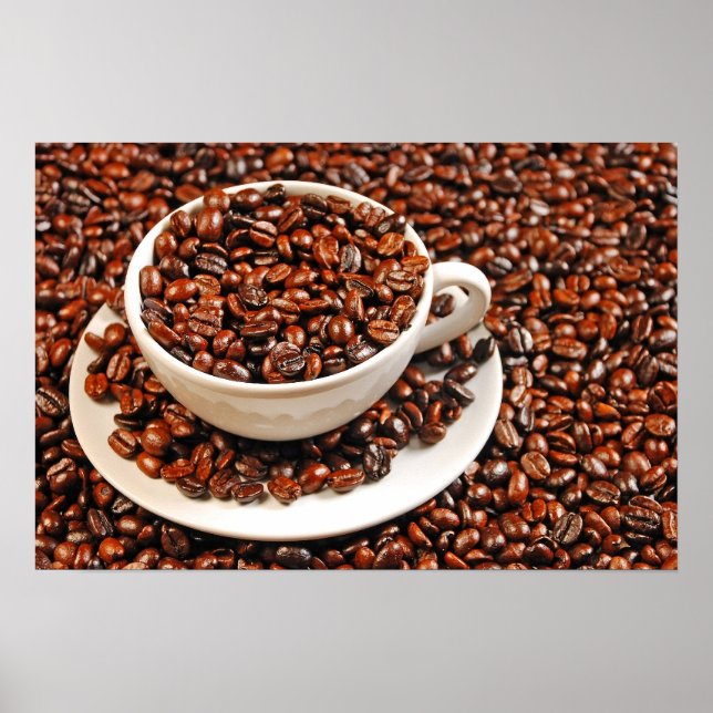 Kaffe älskare poster (Framsidan)