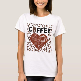 Kaffe älskare t shirt