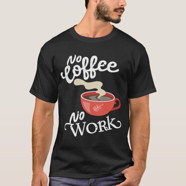 Kaffe Älskare T Shirt (Framsida)