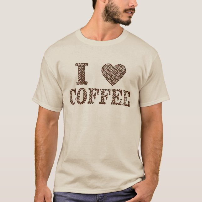Kaffe Älskare T-Shirt (Framsida)