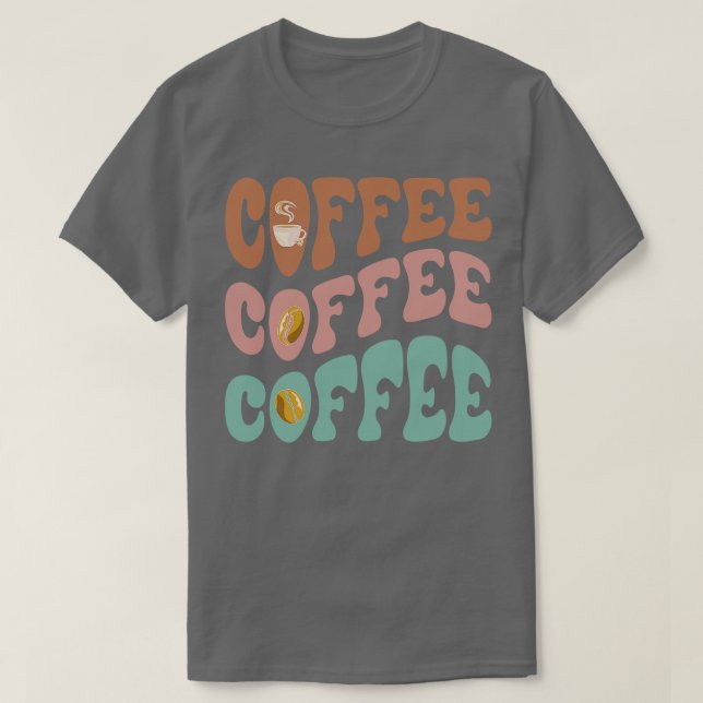 Kaffe Älskare T Shirt (Design framsida)