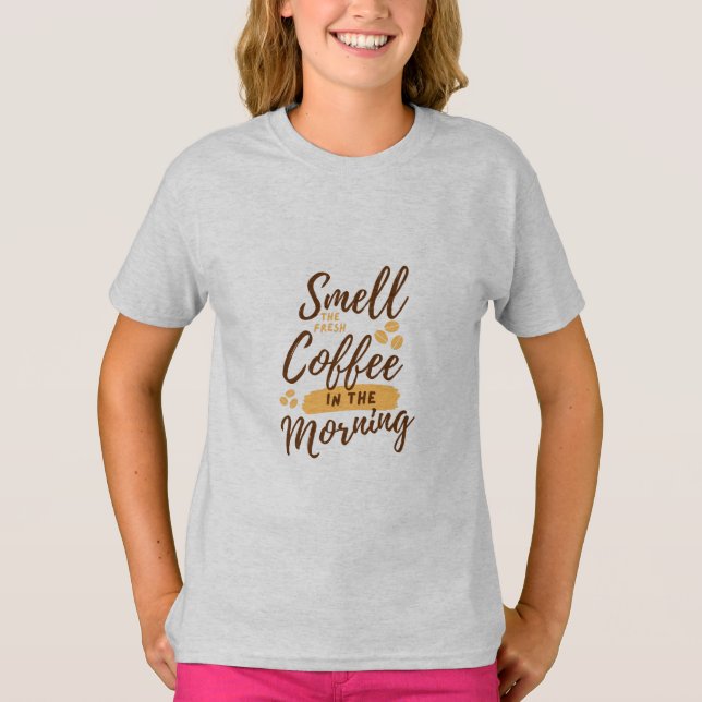Kaffe Älskare varje dag T Shirt (Framsida)
