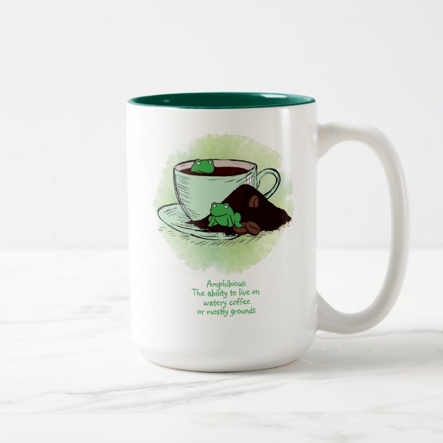 Kaffe Amphibian Två-Tonad Mugg (Höger)