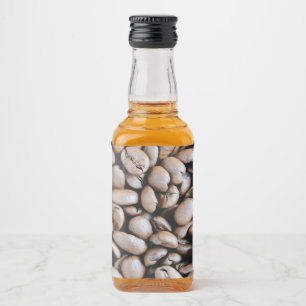 Kaffe-Anpassningsbar, fotokeramiskt prydnadsämne Spritflaskor Etikett