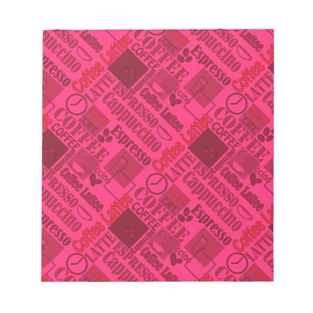 Kaffe Anteckningsblock (Framsida)