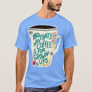 Kaffe är avsett för odling av UPS T Shirt