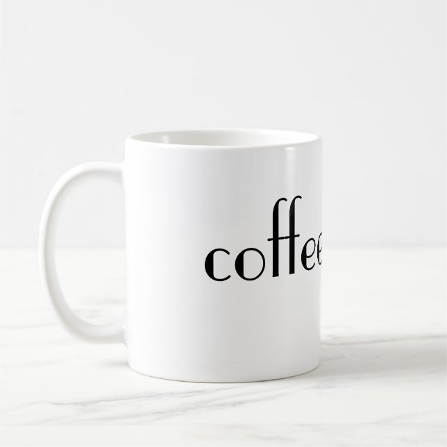 Kaffe är bae kaffemugg (Vänster)