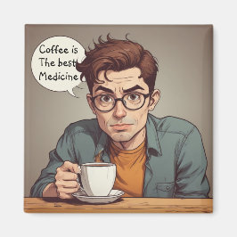 Kaffe är den bästa medicinen magnet