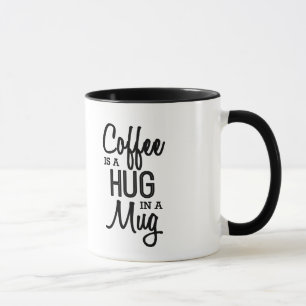 Kaffe är en kram i mugg