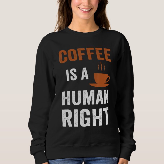 Kaffe är ett kaffe av Höger T Shirt (Framsida)