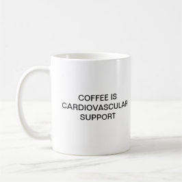 KAFFE ÄR KARDIOVASKULÄR SERVICE KAFFEMUGG