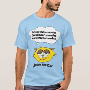 "Kaffe är livsviktigt för vår överlevnad" T-shirt