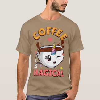 Kaffe är magnesiumkoffein t shirt