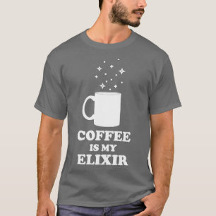 Kaffe är min Elixir White Edition T Shirt