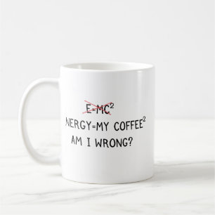 Kaffe är min energi - Lilla fysik Mugg