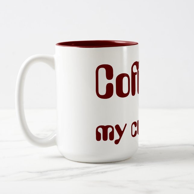 Kaffe är min kopp av tea! (Vänster)