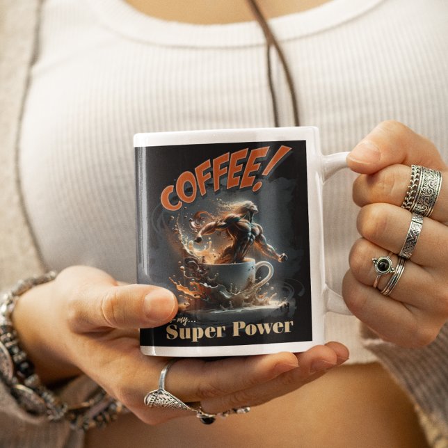 Kaffe är min Toppen Jumbo Mugg (Skapare uppladdad)