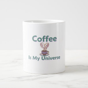 Kaffe är min universum jumbo mugg
