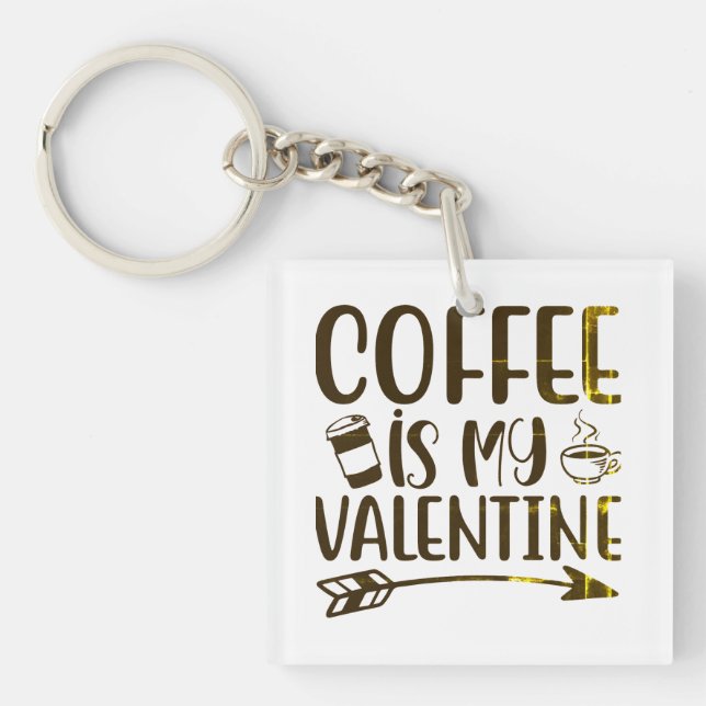 Kaffe är min valentin (Framsidan)