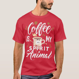 Kaffe är mitt spritdjur 1 t shirt