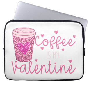 Kaffe är mitt Valentine Tanktop Tote Bag Bandana G Laptop Fodral