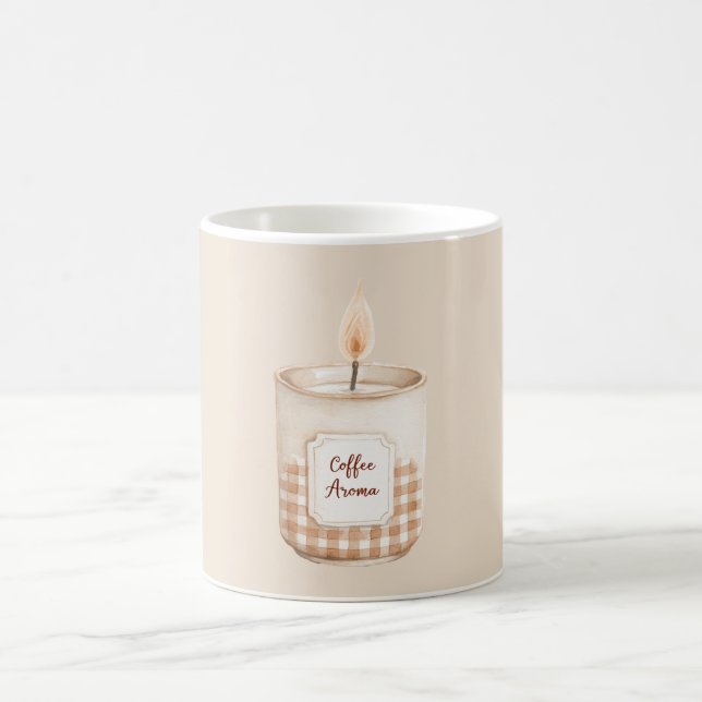 Kaffe Aroma Crème Karo Ljus Kaffemugg (Center)