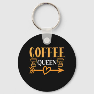 Kaffe Art Coffee Queen Nyckelring