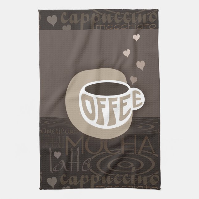 Kaffe Art Kitchen Towel Kökshandduk (Vertikal)