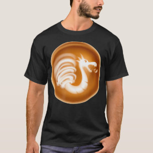 Kaffe Art Latte Espresso Barista Teckning-kaffe T Shirt