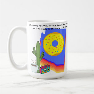 Kaffe, åsna och 80-talsmusik i Arizona Kaffemugg