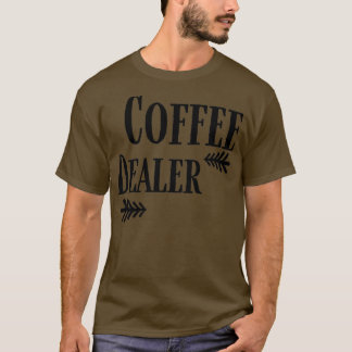 Kaffe-återförsäljare, lustigt kaffe 2 t shirt