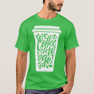 Kaffe att gå t shirt