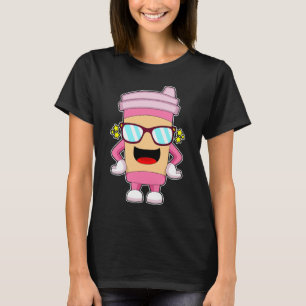 Kaffe att ta med Solglasögon T Shirt