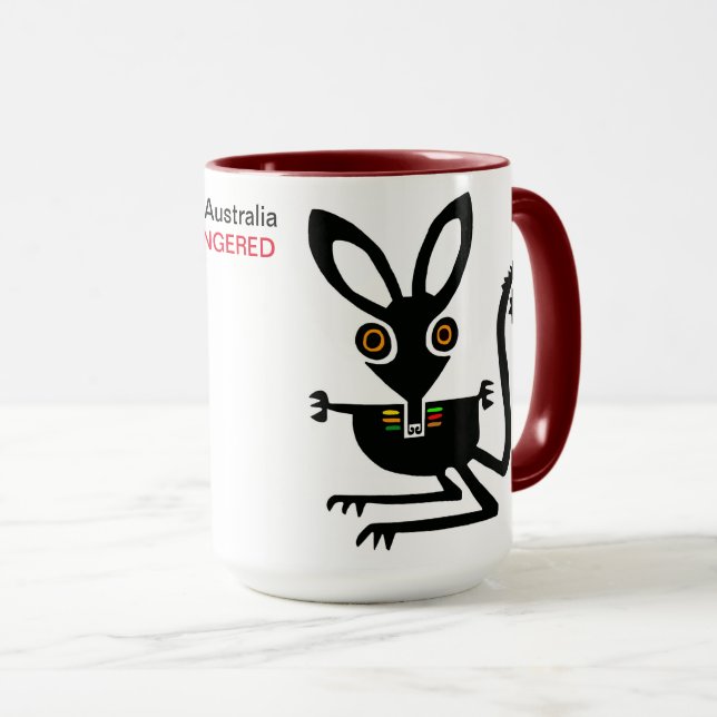 Kaffe! - Aussie - BILBY - Conservation - Mugg (Framsida höger)