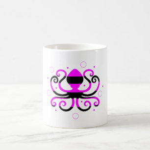 Kaffe av arten Octopus Kopp