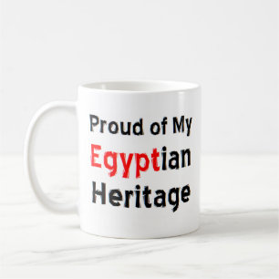 Kaffe av arvet i Egypten mugg