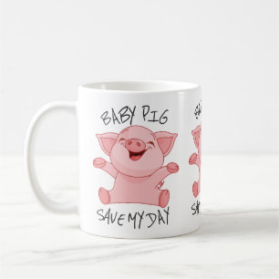 Kaffe av babygris mugg för gris älskare