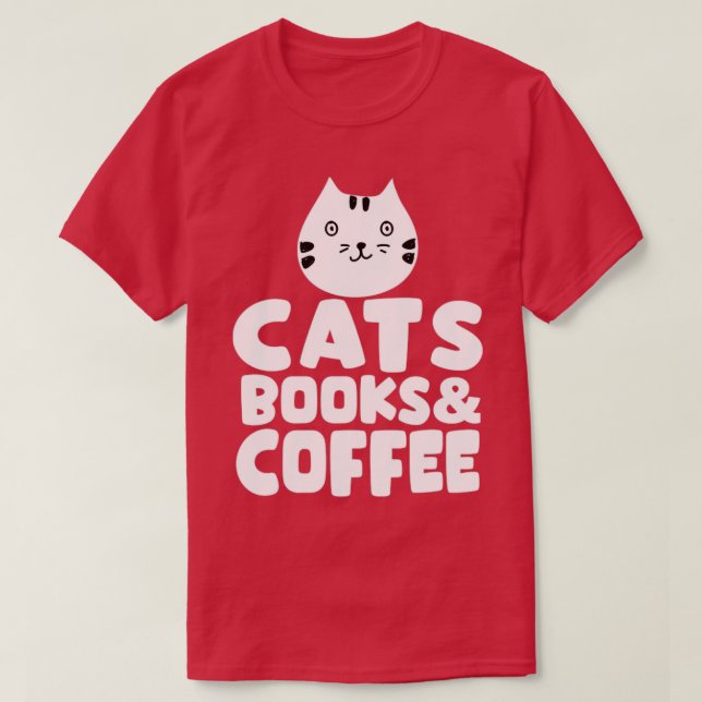 Kaffe av Bokar T Shirt (Design framsida)