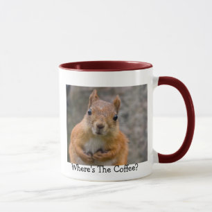Kaffe av ekorre Mugg