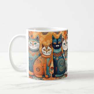 Kaffe av kalvkatter mugg