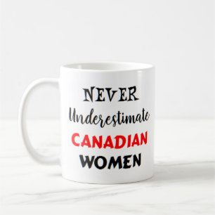 Kaffe av kanadensiska kvinnor mugg
