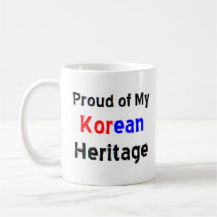 Kaffe av koreanskt arv mugg