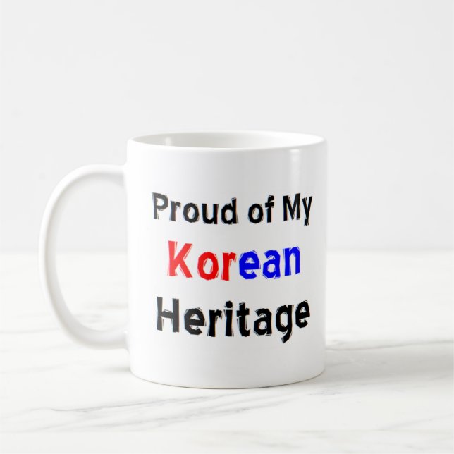 Kaffe av koreanskt arv mugg (Vänster)
