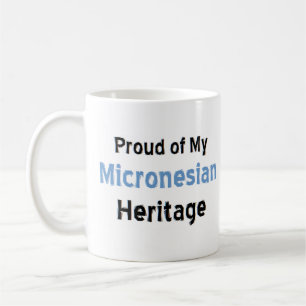 kaffe av mikronesiskt arv mugg