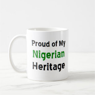 kaffe av nigerianskt arv mugg