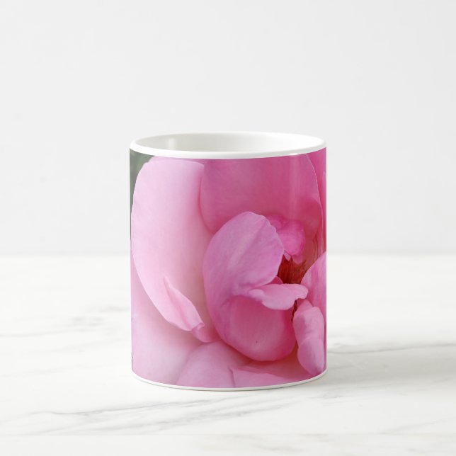 Kaffe av rosa ros mugg (Center)
