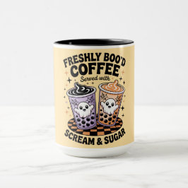 Kaffe av Skräm och socker Halloween Mugg