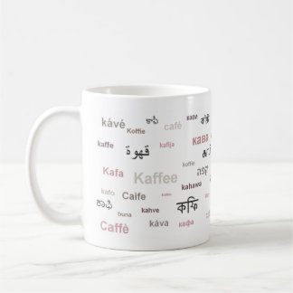 Kaffe av världsmuggen (i brunt) kaffemugg